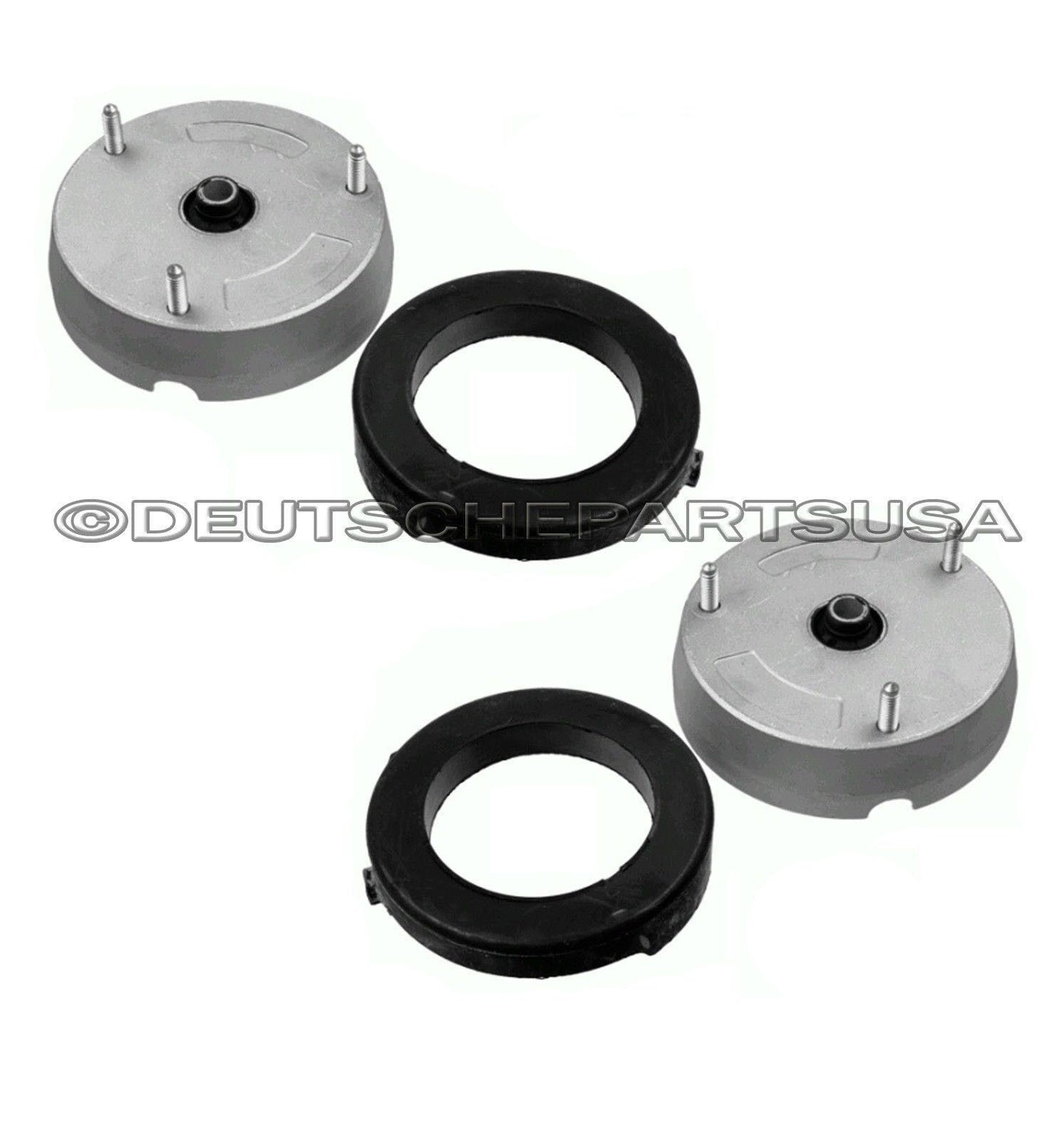 FRONT LH+RH STRUT SHOCK MOUNT MOUNTS + SUPPORT UPPER LOWER BMW E70 X5 E71 Set 6p