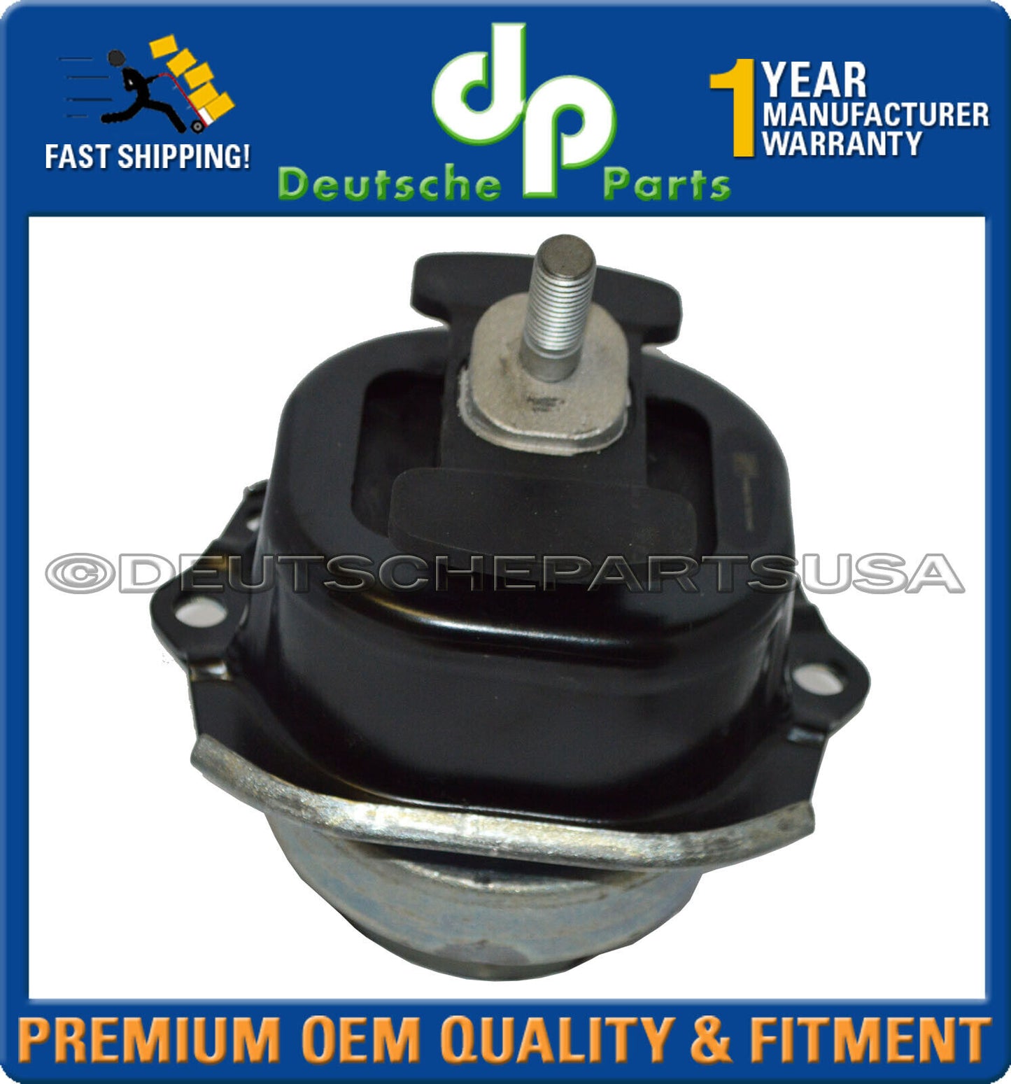 For BMW E70 E71 X5 X6 L+R Engine Motor Mount N63B44A N63B44B Set 3