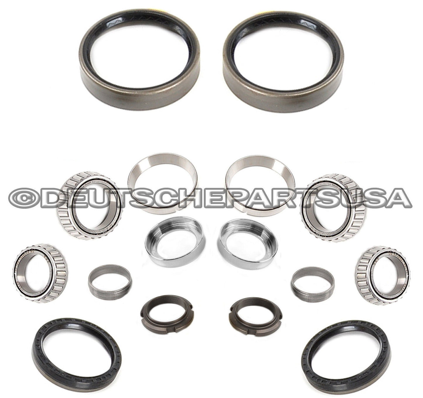 MERCEDES W115 W123 W116 W126 REAR WHEEL BEARING KIT 2 x 1233500068 LEFT + RIGHT
