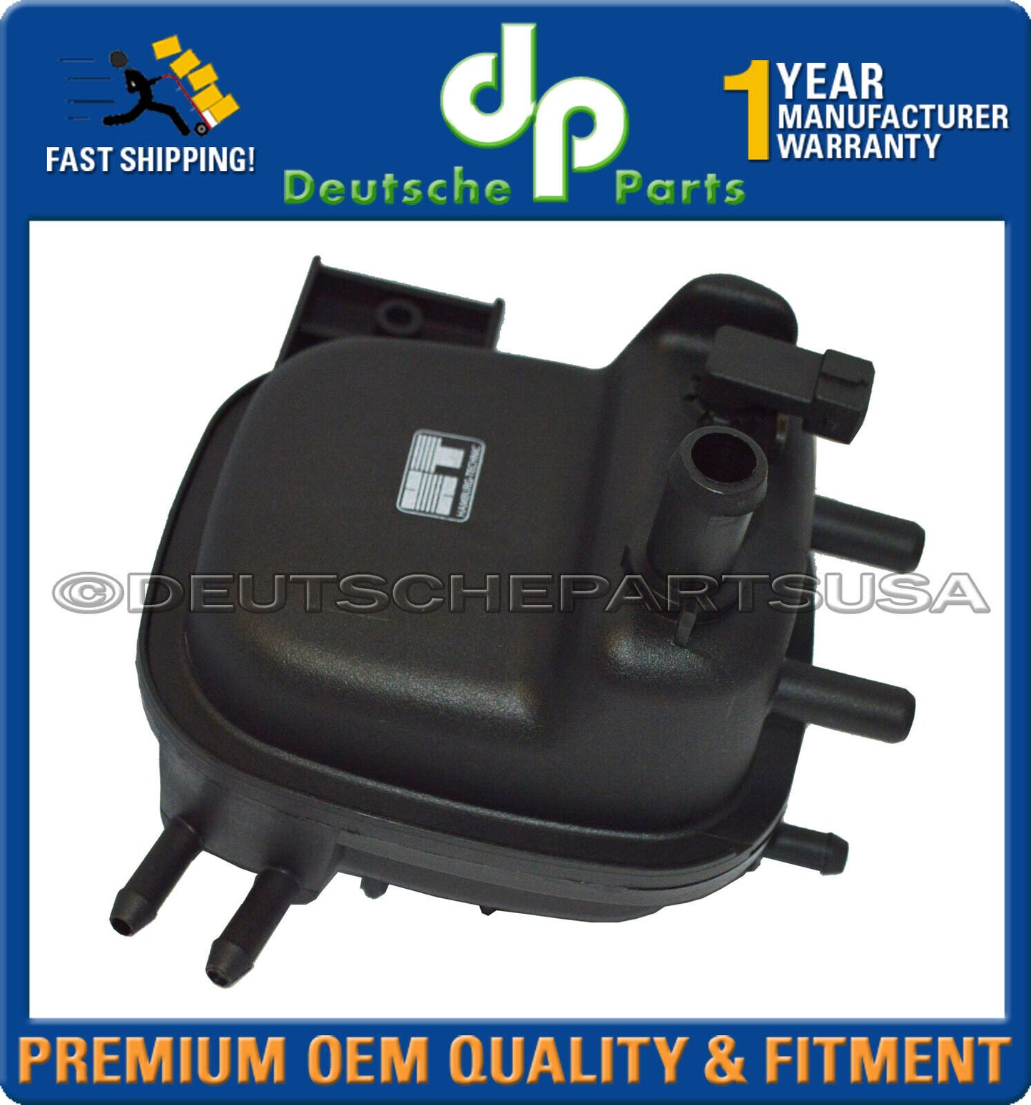 Jaguar XK8 1997-2006 Engine Coolant Recovery Tank Incudes Cap & Sensor MJD4400AB