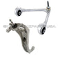 JAGUAR S TYPE UPPER & LOWER CONTROL ARM ARMS STEERING KNUCKLEw/BALL JOINTS KIT 2