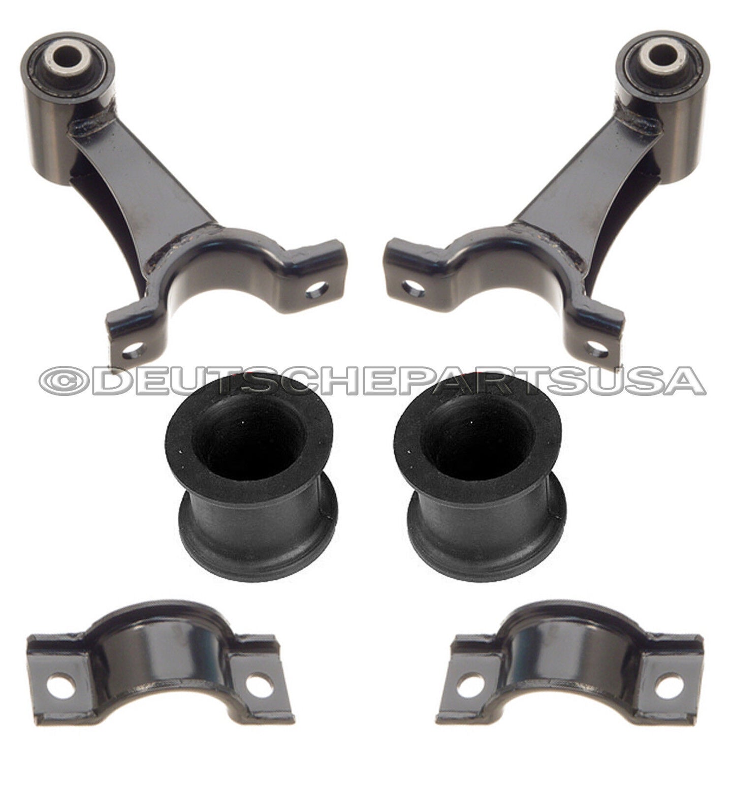 MERCEDES W163 ML270 ML400 CDI FRONT STABILIZER BAR LINK BRACKET SET 6 03 04 05