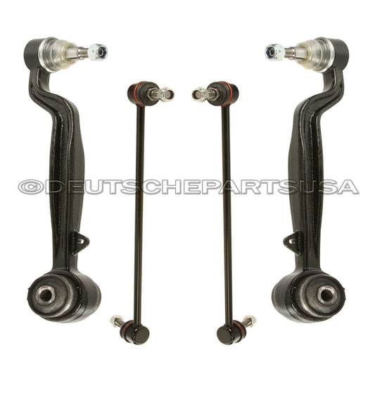 RANGE ROVER FRONT LOWER CONTROL ARM ARMS BALL JOINT + Stabilizer Sway Bar Link 4