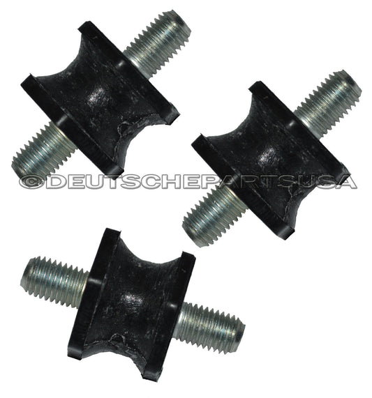 11727559515 BMW AIR PUMP RUBBER MOUNT 11 72 7 559 515 Set of 3