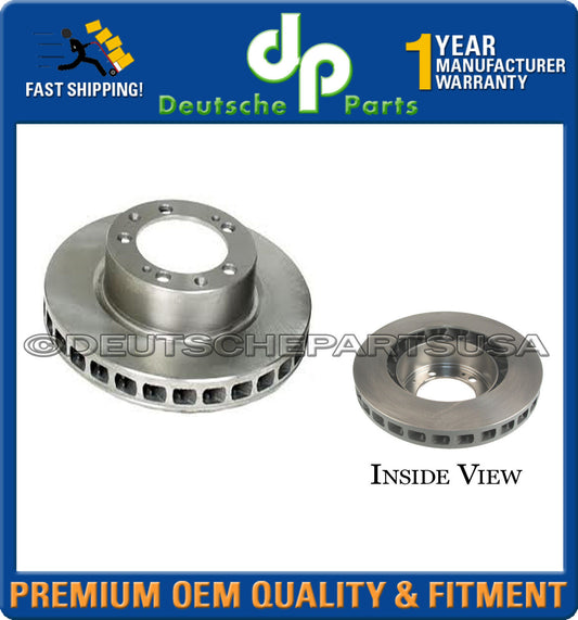 Genuine Porsche 928 944 Front Right Cross Drilled Brake Disc Rotor 92835104460