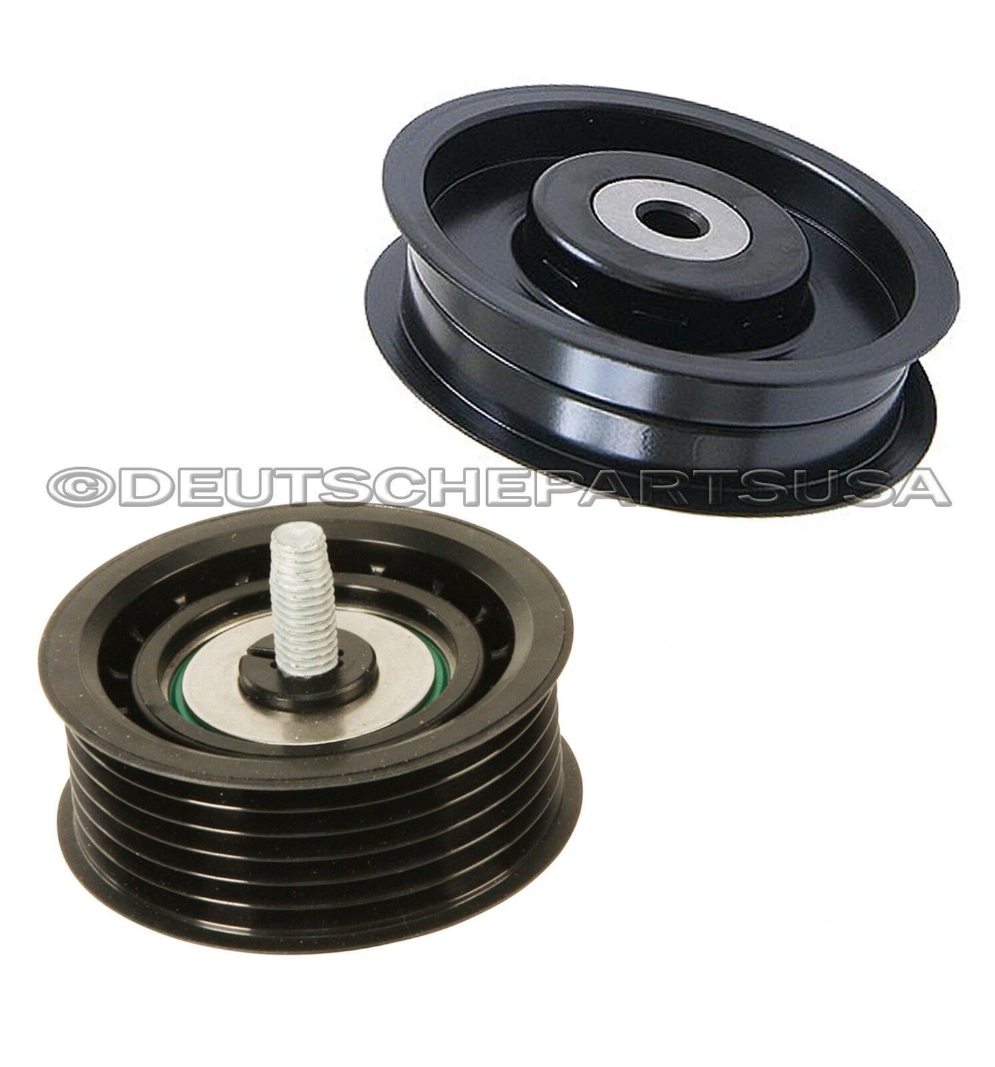Drive Belt Tensioner Idler Pulley 2722021419 + 2722021019 for MERCEDES SET 2