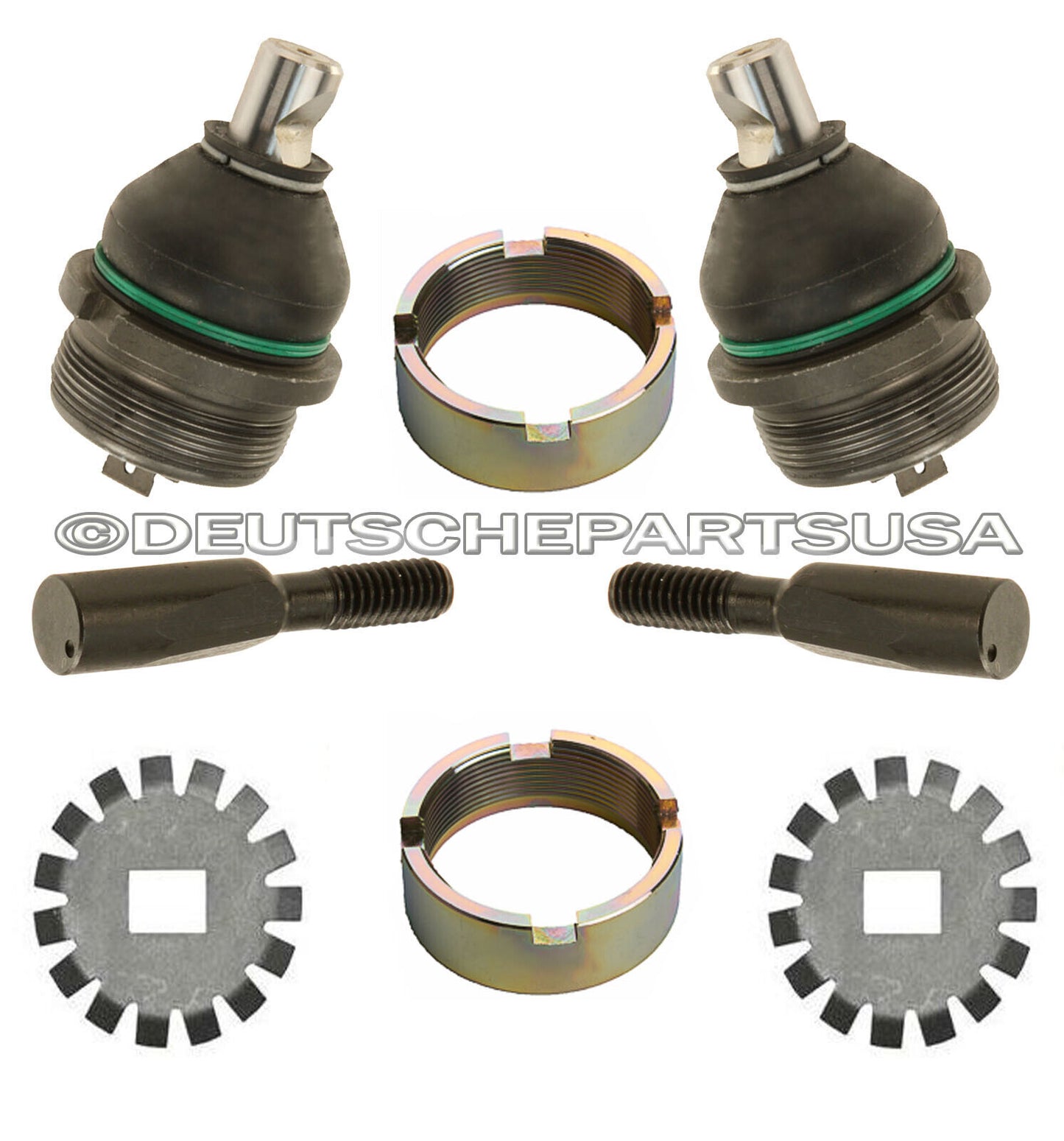 Porsche 911 912 914 Steering Rack Tie Rod Rods Bushing Ball Joint Joints Kit 16