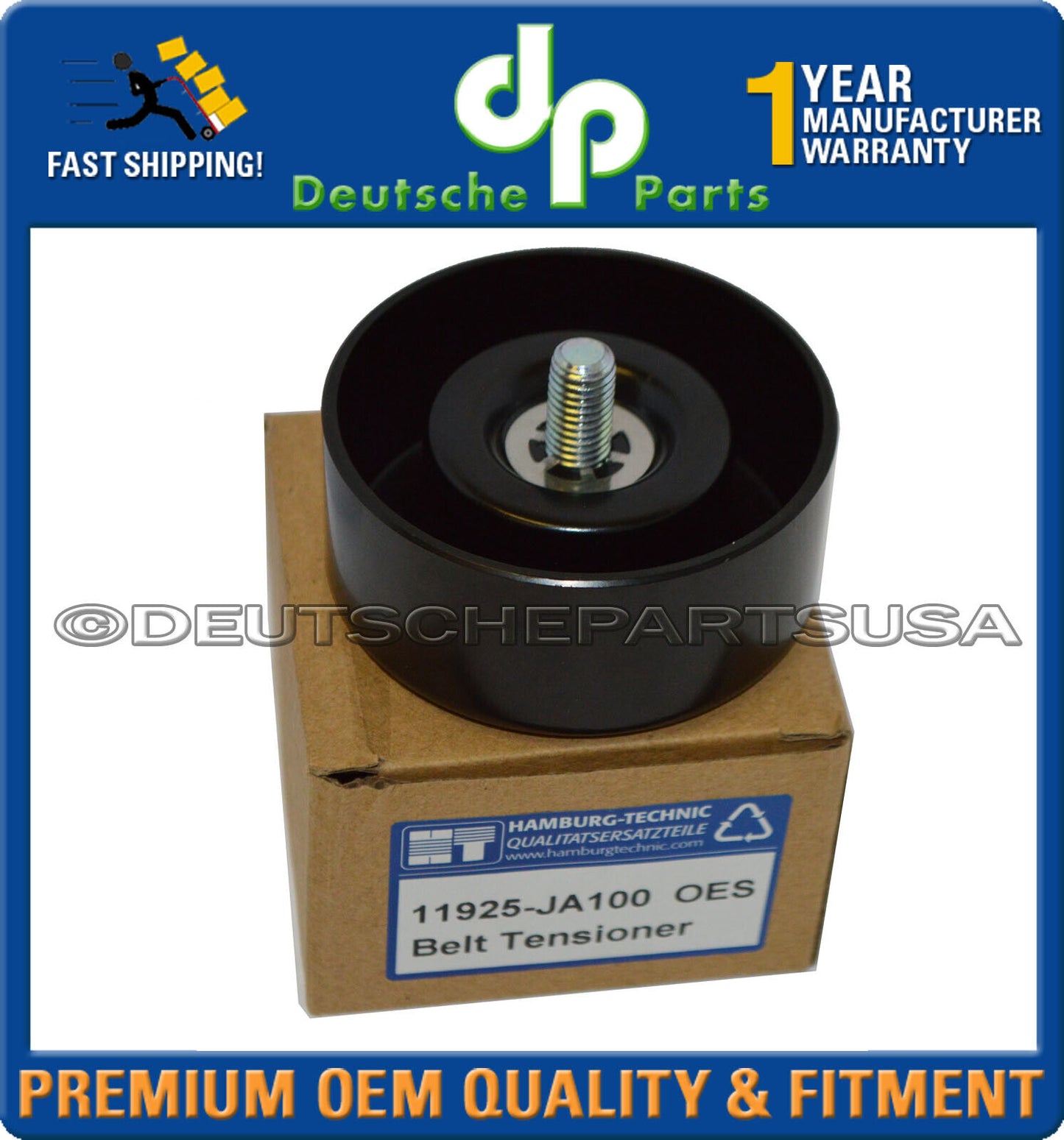 UPPER ACC. BELT IDLER  PULLEY FOR NISSAN MURANO QUEST ALTIMA MAXIMA 11925-JA100