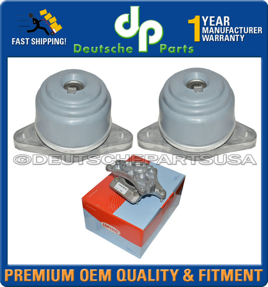 HYDRAULIC ENGINE MOTOR TRANSMISSION MOUNT MOUNTS fr MERCEDES GLK350 4MATIC SET 3