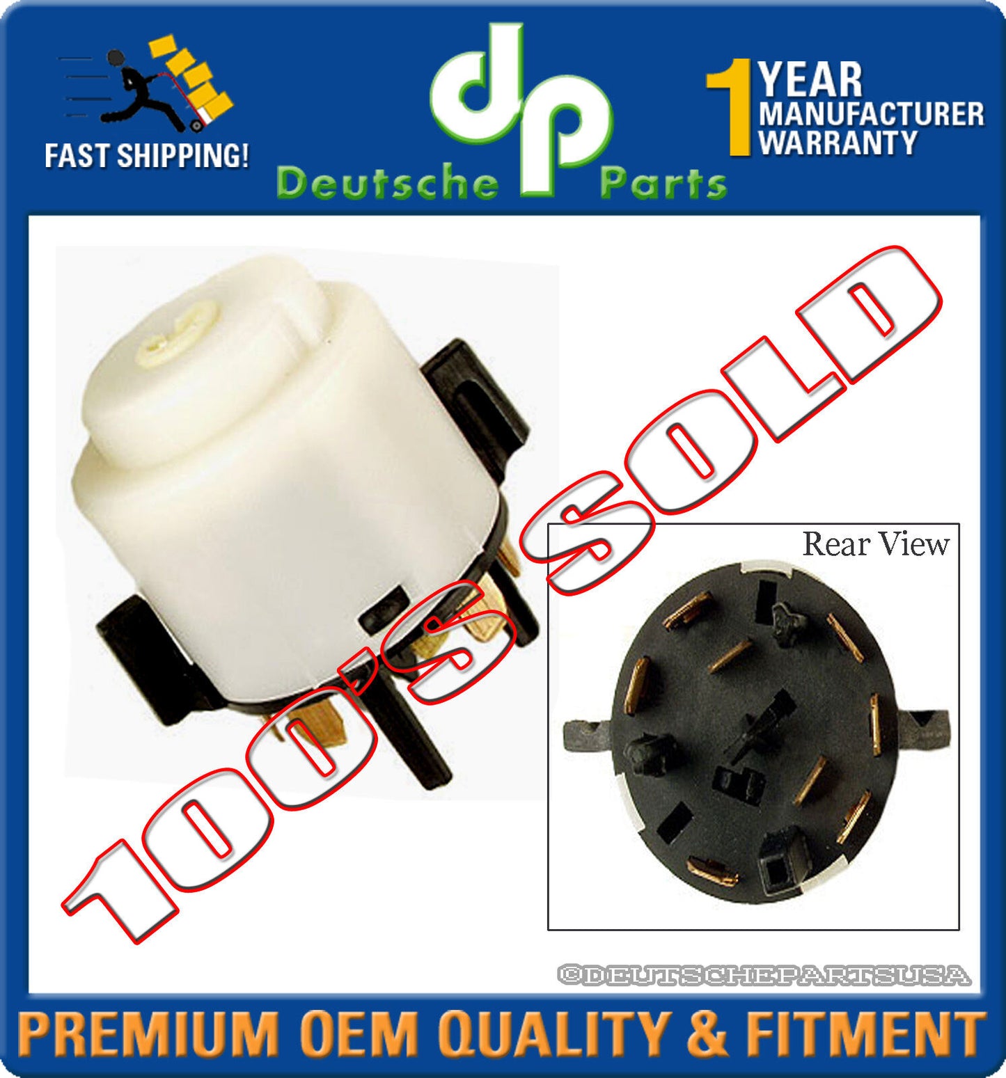 IGNITION SWITCH FOR AUDI A4 A6 TT VW GOLF JETTA PASSAT PORSCHE 911 4B0905849