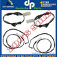 FRONT & REAR BRAKE PAD WEAR SENSOR INDICATOR SET for BMW E82 E87 E88 E91 E92 E93
