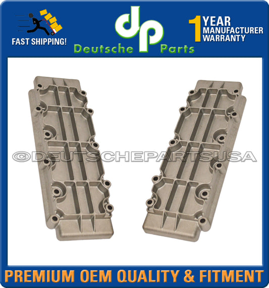 For Porsche 911 914 930 Lower Engine Valve Cover (Exhaust) 93010511605 Set of 2