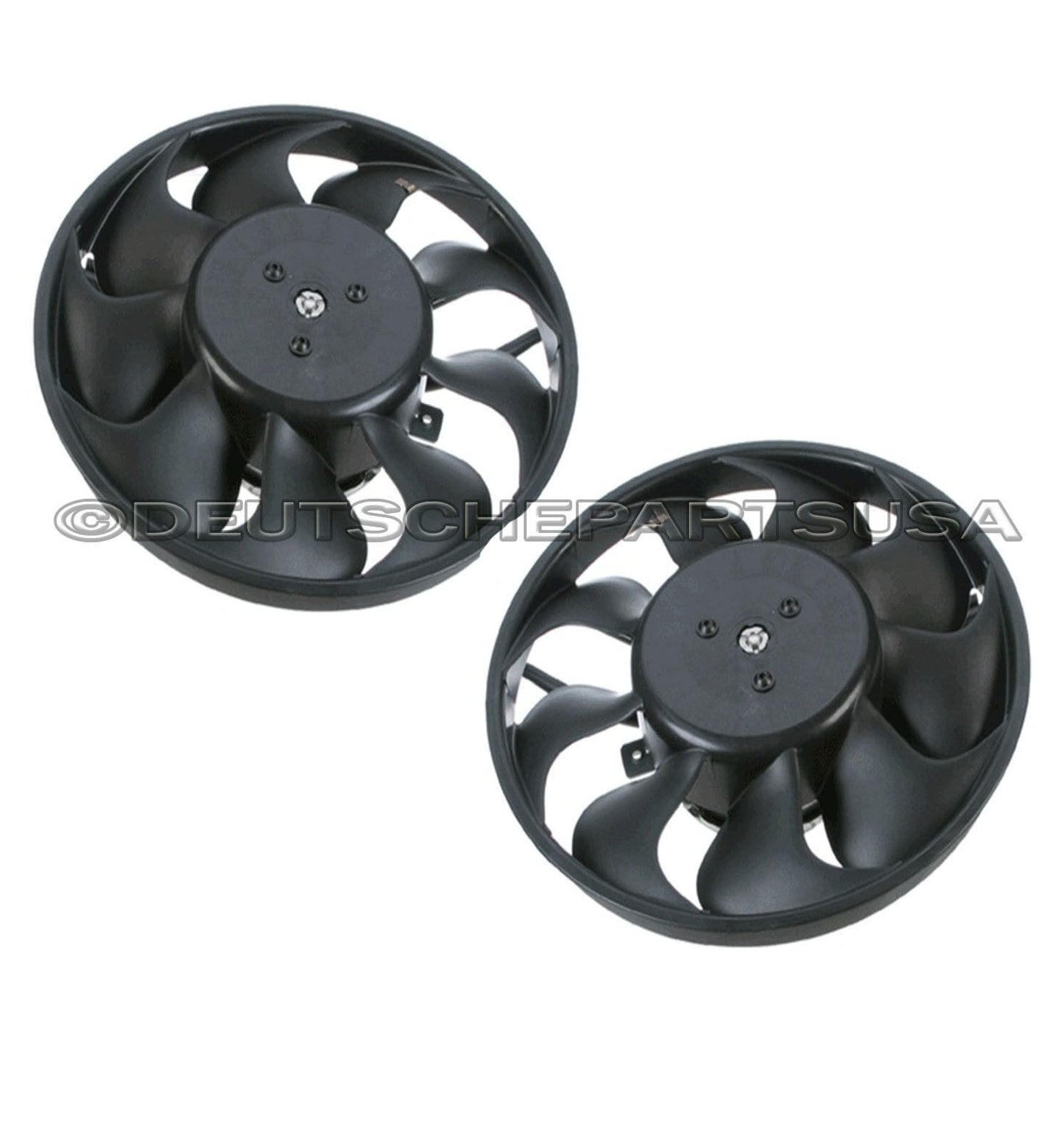 PORSCHE 996 911 986 BOXSTER AUXILIARY RADIATOR COOLING FAN MOTOR RESISTOR SET 2