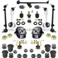 Mercedes W126 Control Arm Arms Ball Joint Track ROD Motor Mounts SUSPENSION Kit