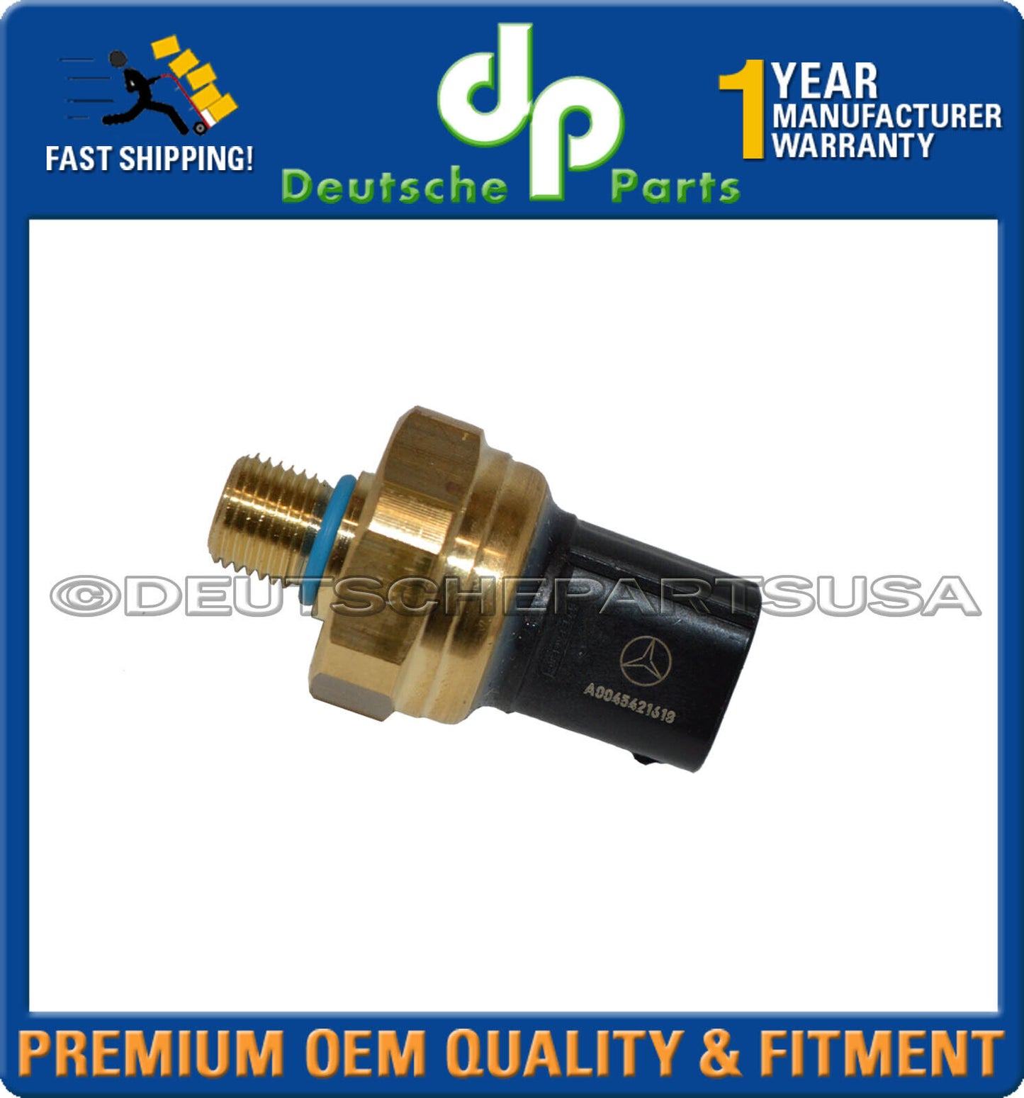 GENUINE MERCEDES W463 G55 W164 Freightliner Sprinter 2500 Fuel Pressure Sensor