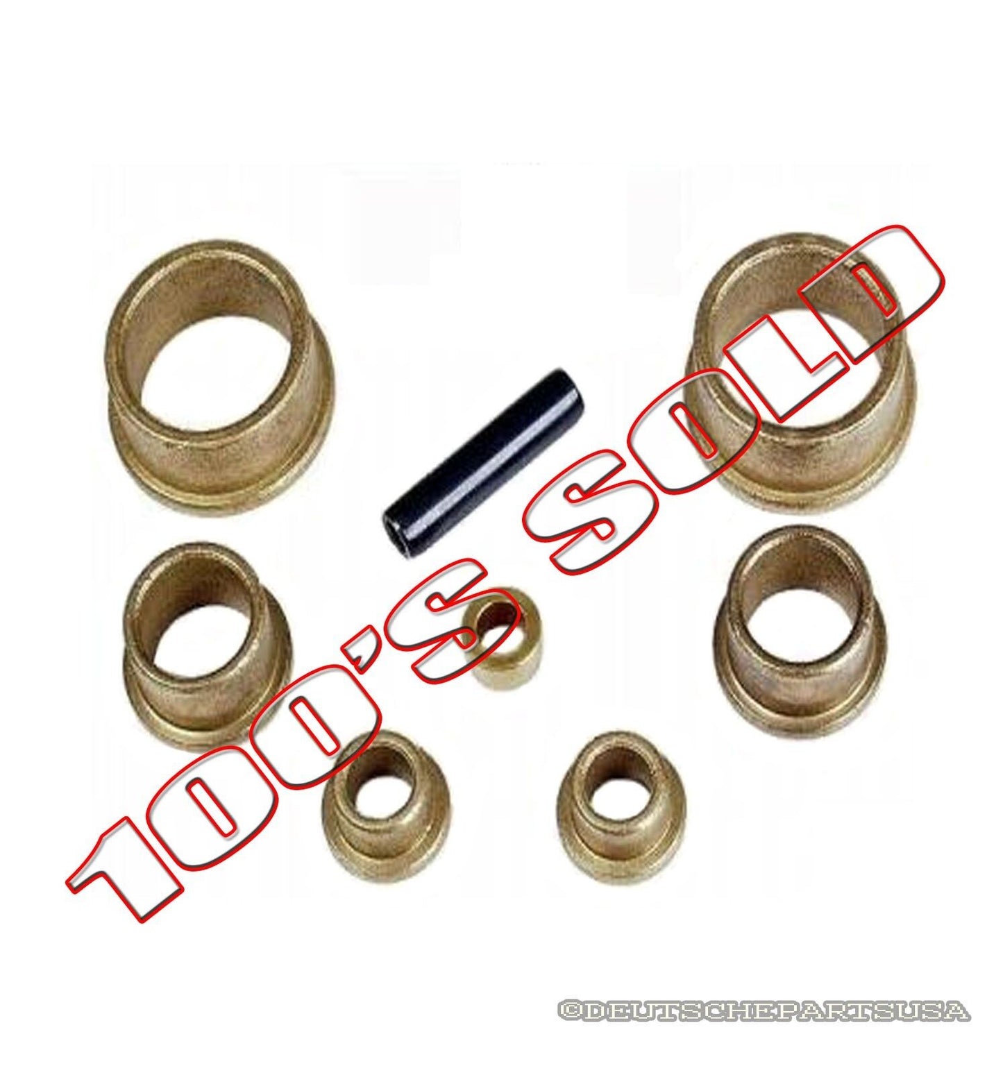 Porsche 911 912 914 Bronze Pedal Bushing Kit 911423542341 93042340190 PB-90 x 50