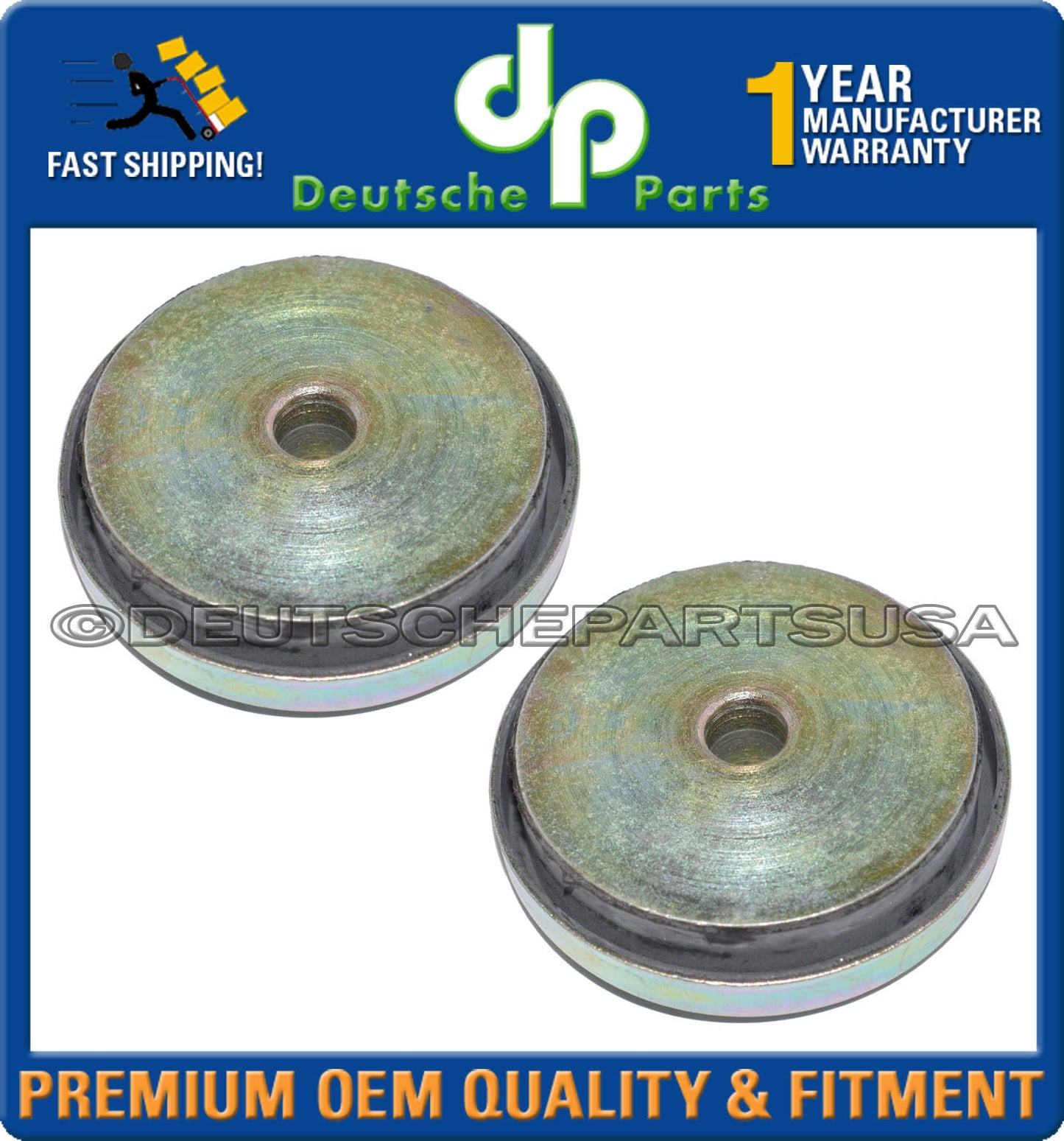 Mercedes 1243511342 Suspension Differential Mount to Rear Subframe SET of 2