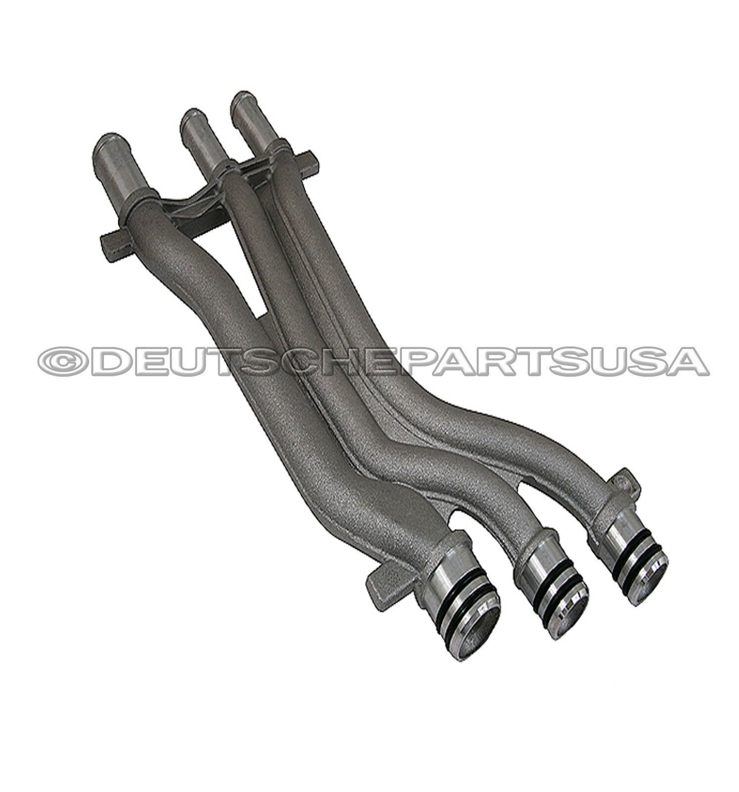 Porsche CAYENNE 4.5 V8 Engine Coolant Heater 3 Triple Way Pipe Tube 94810605906