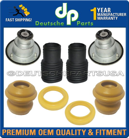 Rear Strut Mount Bump stop Bellows Spring Seat for Porsche 986 987 Boxster- 8