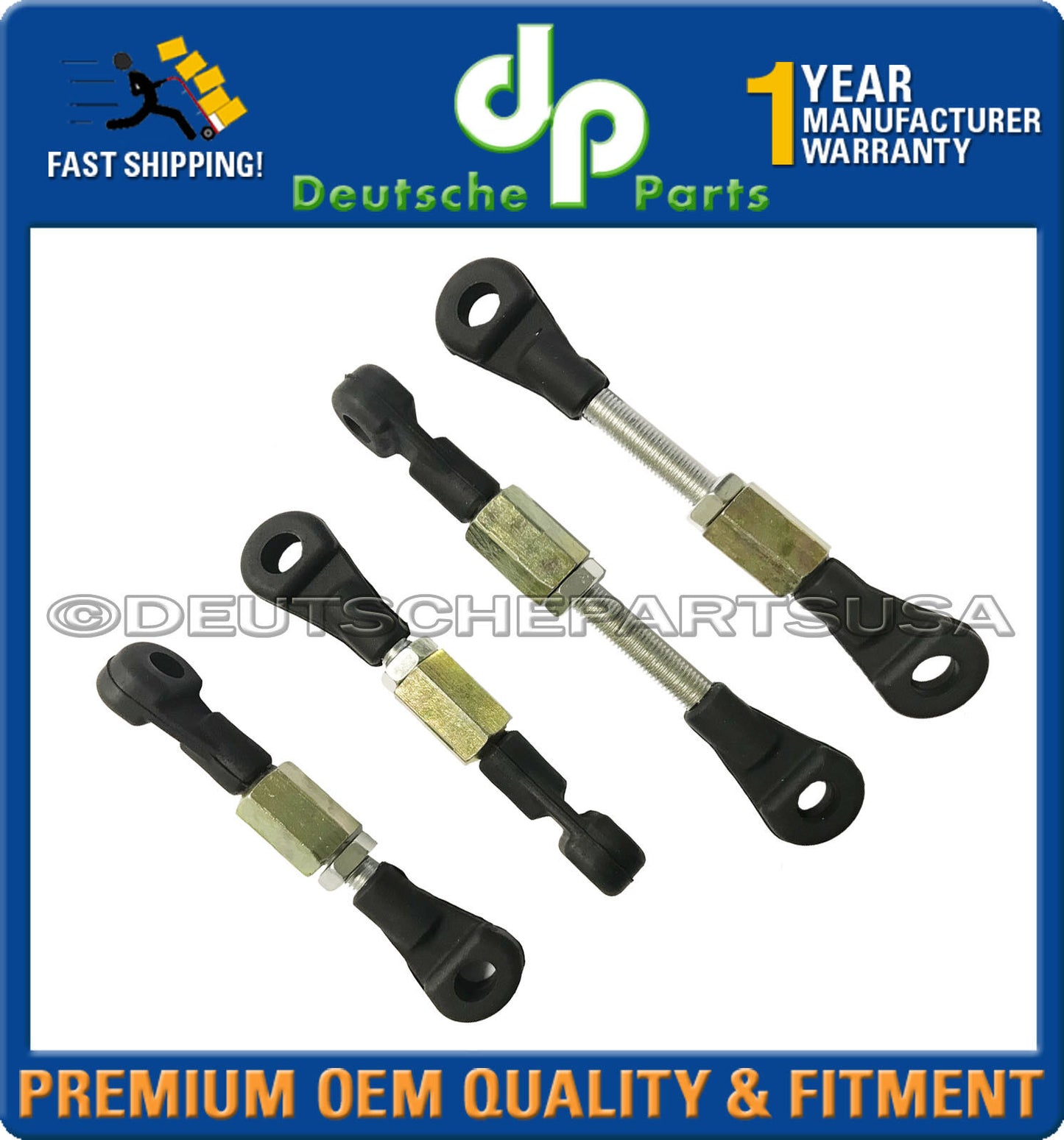 LAND ROVER RANGE ROVER HSE ADJUSTABLE LOWERING LINKS SUSPENSION KIT L405 Set 4