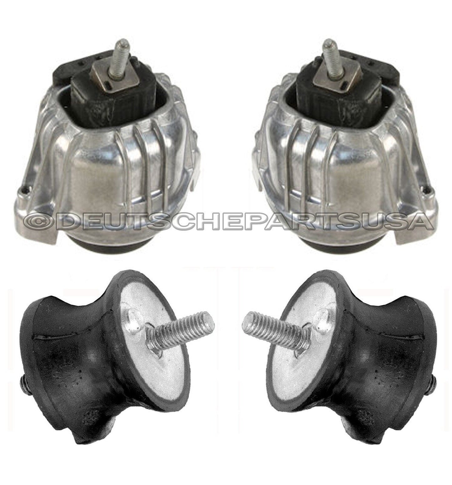 HYDRAULIC ENGINE MOTOR + TRANSMISSION MOUNTS for BMW E90 E91 22116760330 L+R SET