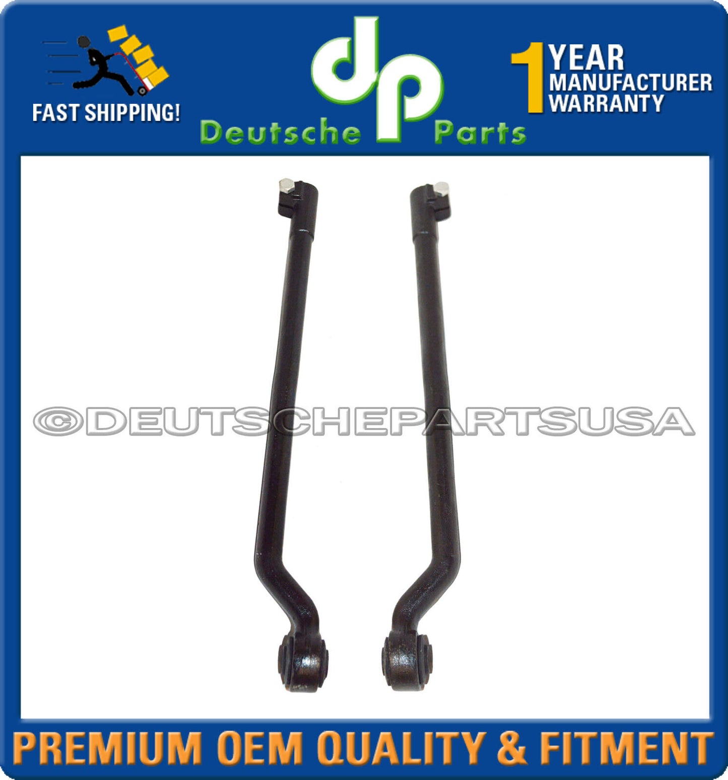 For Saab 9-3 900 99-03 Steering Tie Rod Assembly LH + RH 4242673 4242681 Set 2