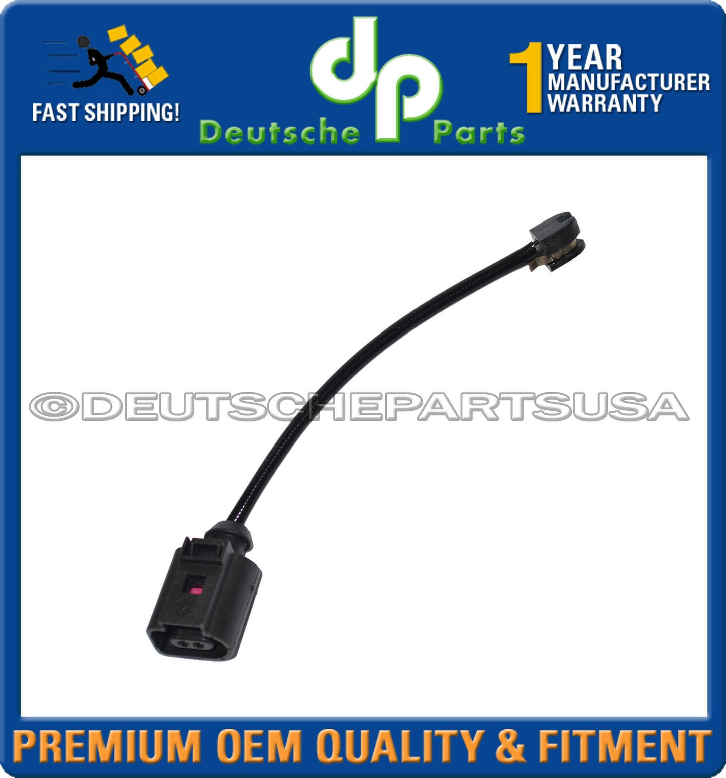 PORSCHE Cayenne Panamera 2010-2016 FR RR L & R Brake Disc Pad Wear Sensor Set 4