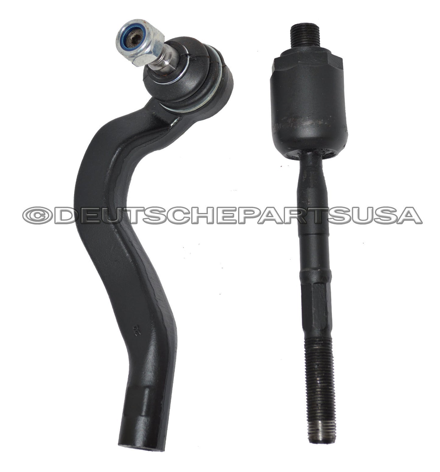 MERCEDES W210 4Matic INNER + OUTER Tie Rod RIGHT 2103381015 2103381115 SET 2