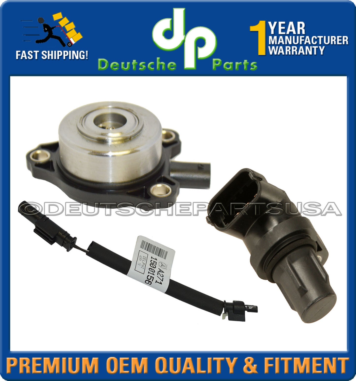 Mercedes CL203 W203 Camshaft Adjuster Magnets w/ wiring Harness Position Sensor