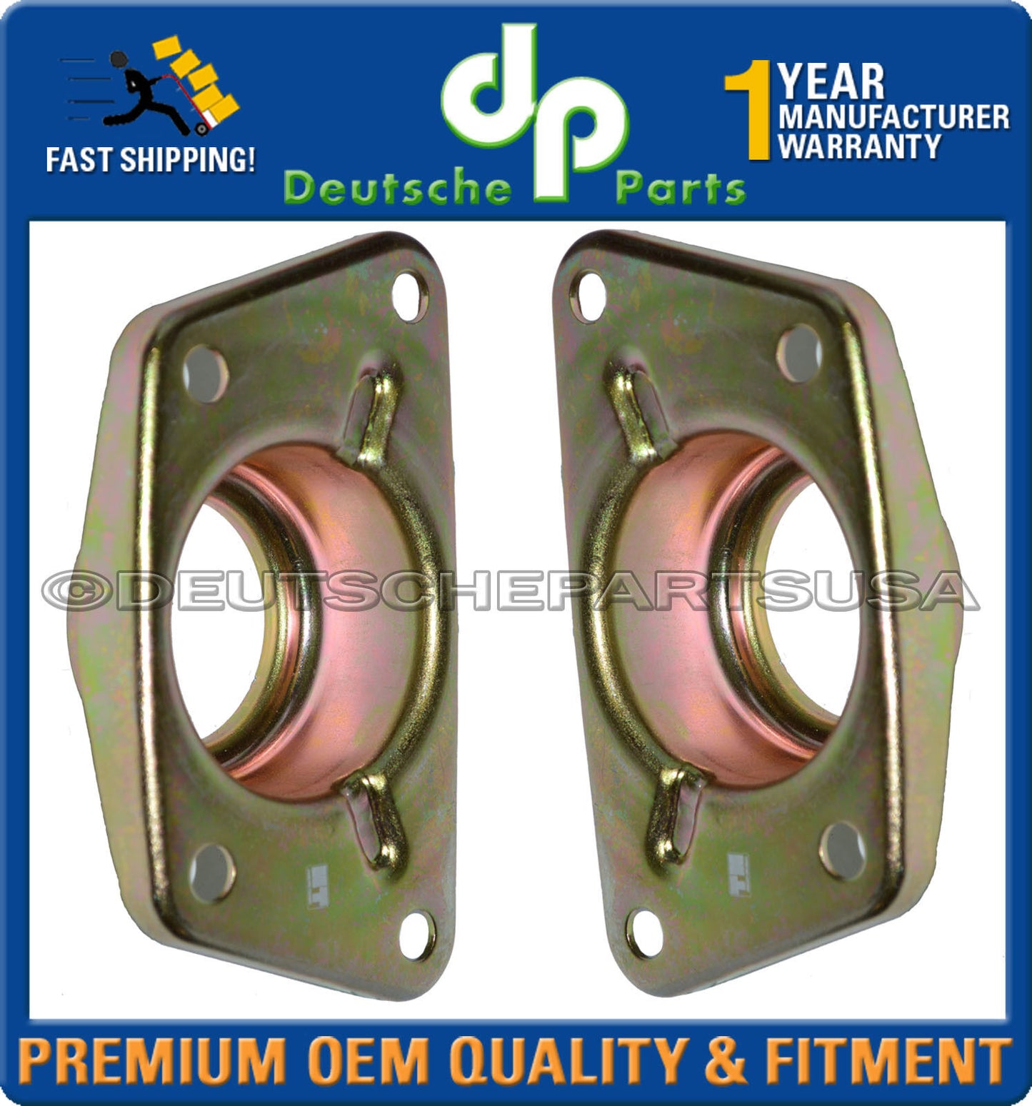 Porsche 911 Cover Plate Strengthening KIT fr Rear Torsion Bar Spring Mount Set 8
