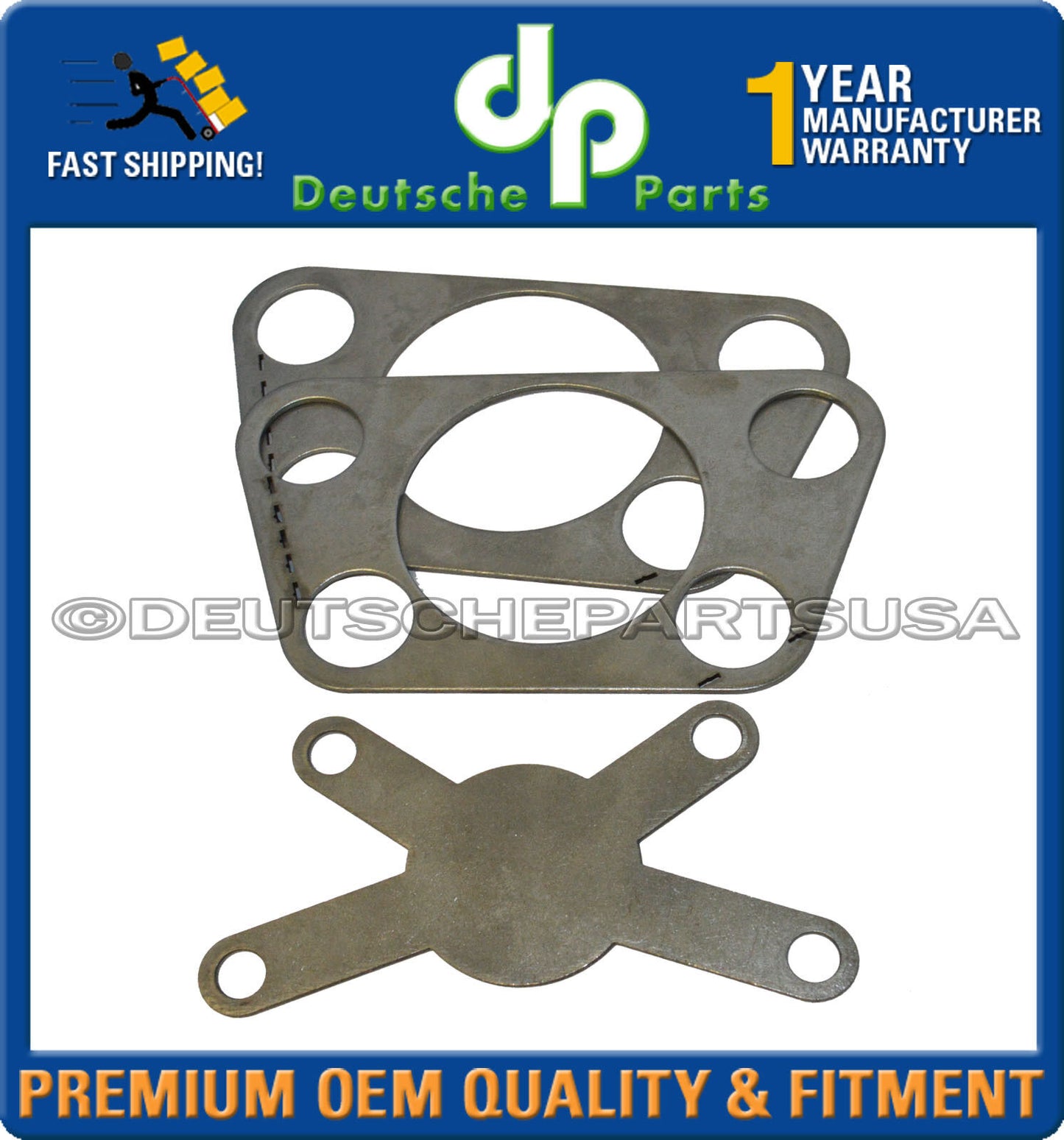 Porsche 911 Cover Plate Strengthening KIT fr Rear Torsion Bar Spring Mount Set 8