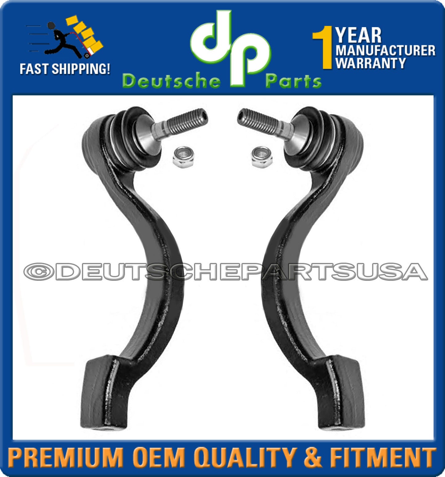 JAGUAR S XK XJ8 XKR XJR Tie Rod Rods Outer LEFT RIGHT C2C20176 + C2C35783 SET 2