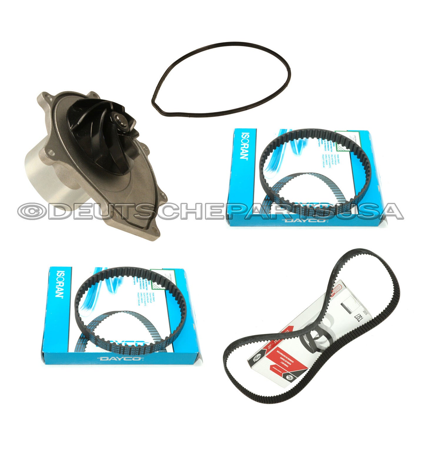 Land Rover Freelander 3 Timing Belt Belts + Water Pump + GSK PEB102240L Kit 5 Pc
