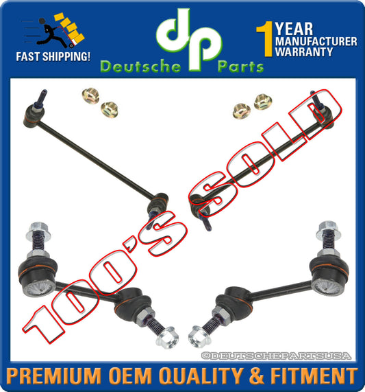 Porsche 996 911 C4 4S TURBO FRONT REAR Stabilizer Sway Bar Drop Link Links SET 4