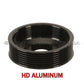 ALUMINUM HD Water Pump Pulley + BOLTS fr BMW E60 E65 E66 E70 X5 11517504077 Set5