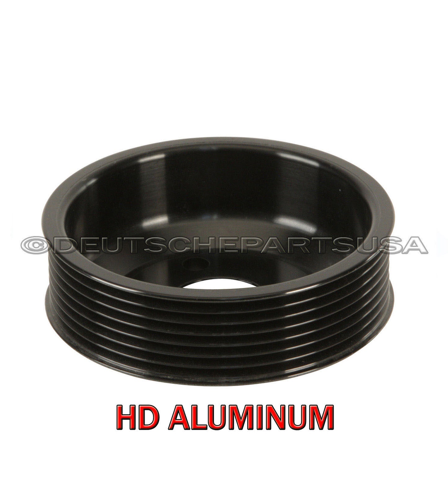 ALUMINUM HD Water Pump Pulley + BOLTS fr BMW E60 E65 E66 E70 X5 11517504077 Set5