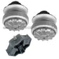 MERCEDES W201 W124 HYDRAULIC OIL FILLED ENGINE TRANSMISSION MOUNT MOUNTS SET 3