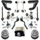 MERCEDES W210 E300 Front Control Arms Ball Joints Tie Rods Mounts SUSPENSION Kit