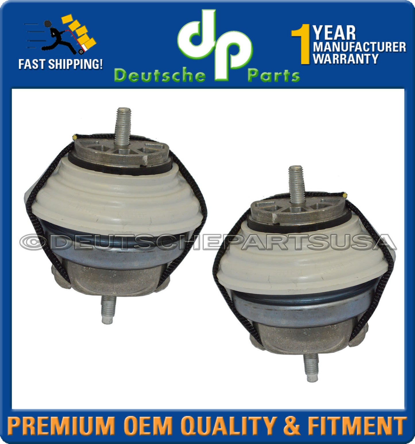 Jaguar XJL 09-13 Engine Motor Mount Trans Mount Mounts L+R C2P17845 Set of 3