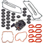 VALVE COVER GASKET SET +22 GROMMETS KIT W MANIFOLD GASKET FOR BMW E31 E32 E34