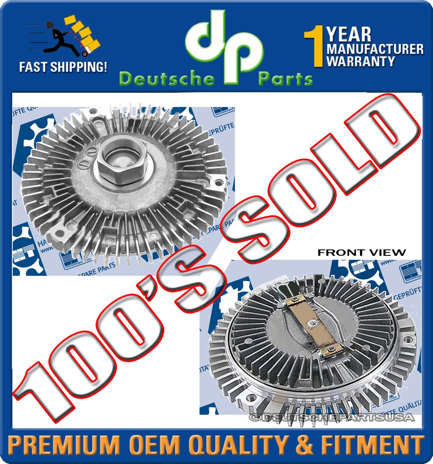 Mercedes W210 W163 ML430 E430 SL500 E420 Fan Clutch 119 200 02 22 / 113 200 0022