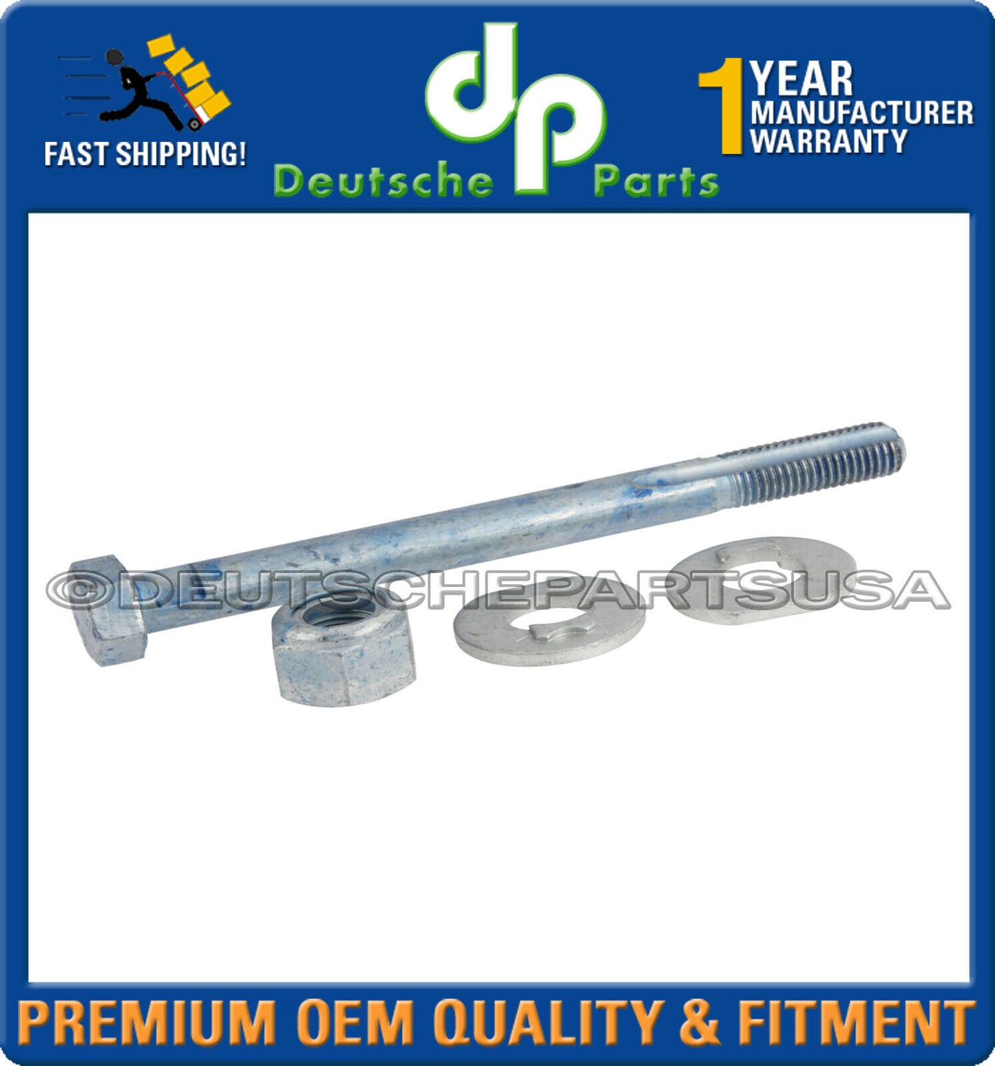Mercedes W210 E300 E320 E430 Front Lower Eccentric Pin Kit 2103300018
