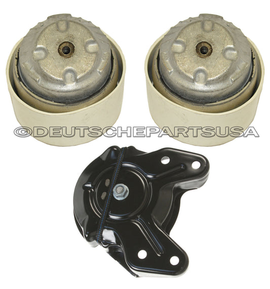 ENGINE MOTOR TRANSMISSION MOUNT MOUNTS for MERCEDES W203 C320 C240 4MATIC SET 3
