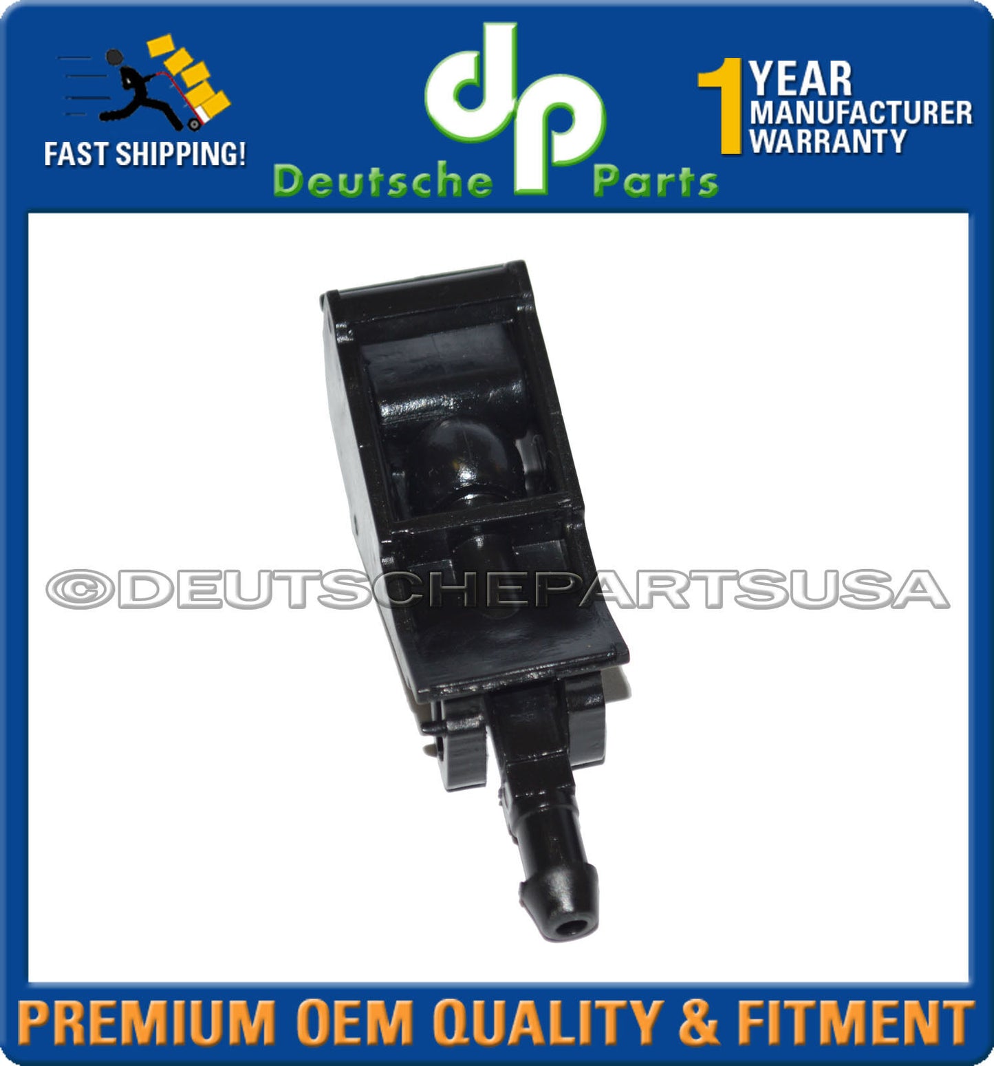 VW Windshield Window Washer Spray Nozzle 6E0-955-985B L / R