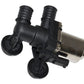HVAC HEATER CONTROL VALVE SOLENOID + WATER ENGINE INLET COOLANT PIPE BMW E46 - 3