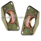 Porsche 911 Cover Plate for Rear Torsion Bar Spring plate Mount 90133315300 SET