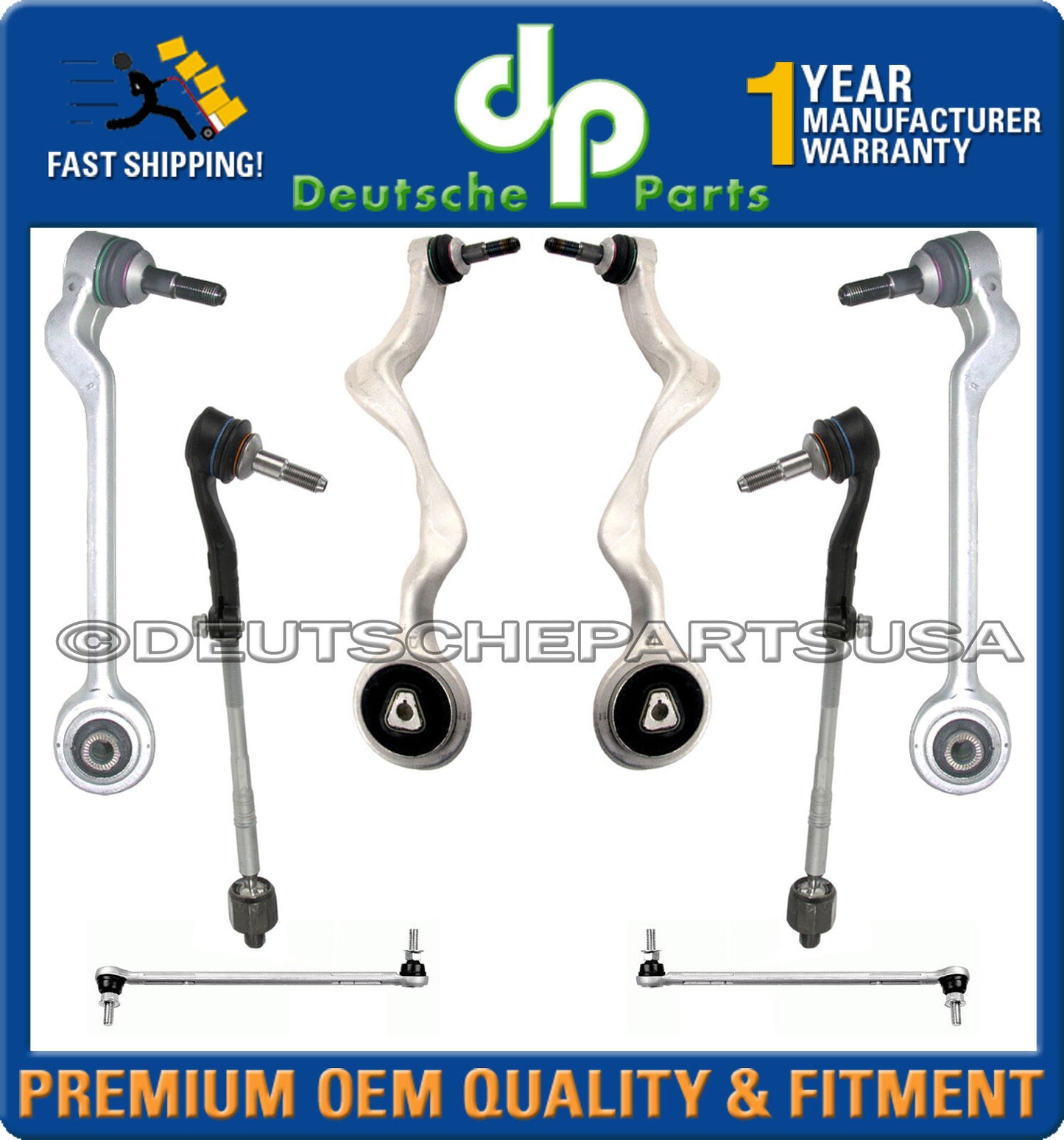 CONTROL ARM ARMS BALL JOINT JOINTS SWAY BAR LINK LINKS TIE ROD RODS for BMW E82