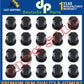 Porsche 911 912 930 924 944 964 968 993 Alloy Wheel Black Lug Nut 20 Pc SET OEMQ