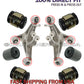 JAGUAR XJ Rear Lower Control Arm Fluid Hydrabushings LEFT + RIGHT SET 6