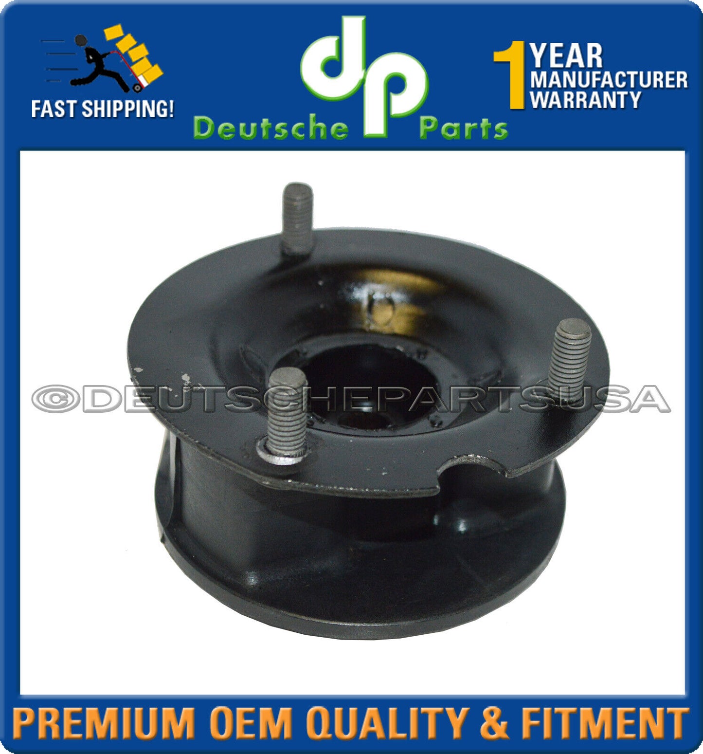 Porsche 911 964 Rear Upper Shock Strut Flange Mount LEFT / RIGHT 96433306404